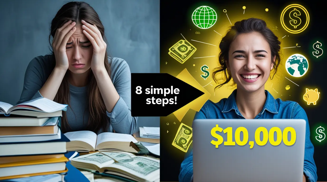 8 Simple Steps to Earn Your First $10,000