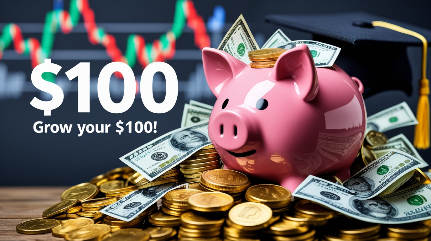 Turn $100 Into a Bright Future Investing Tips for Students