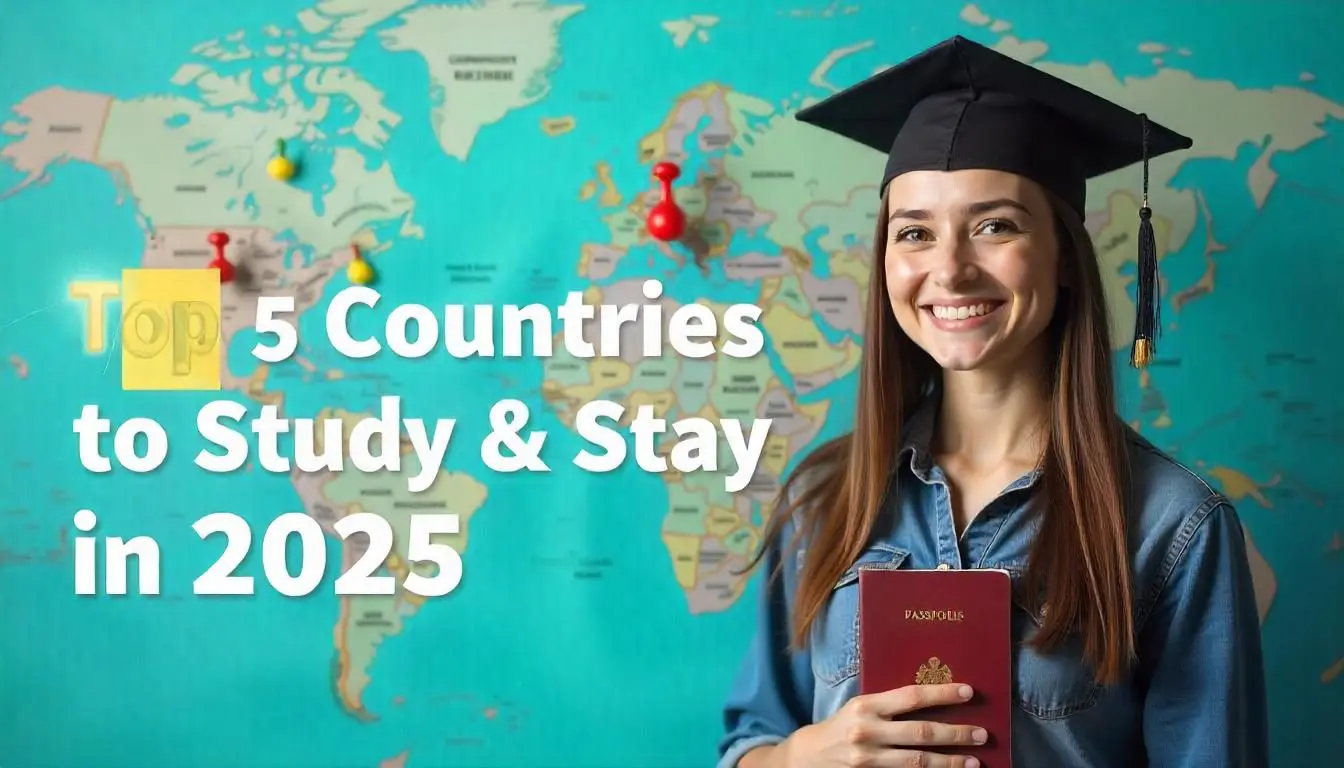 Top 5 Countries for Students Offering Permanent Citizenship in 2025