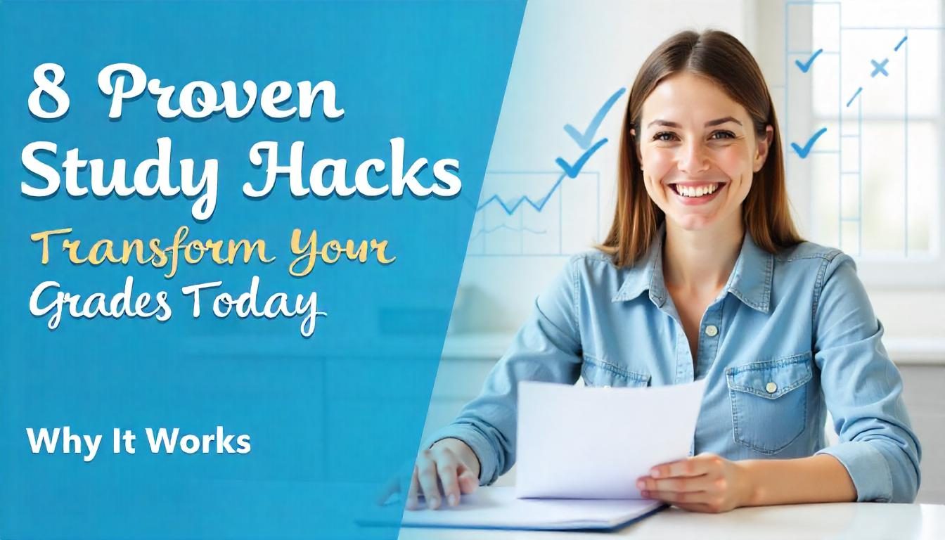8 Study Hacks to Become a Top 1% Student Strategies That Actually Work