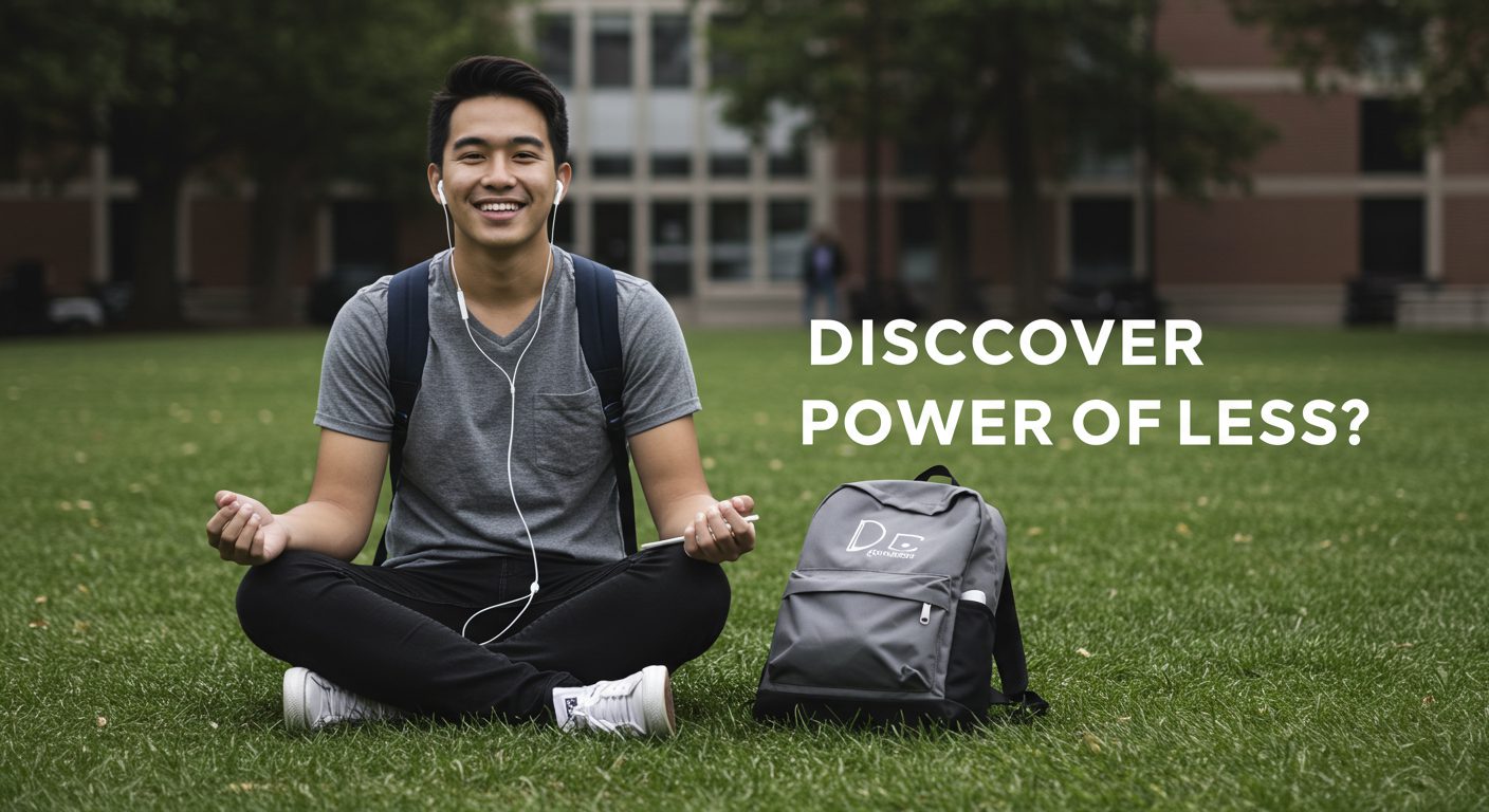 Embracing Less for a Happier Student Life