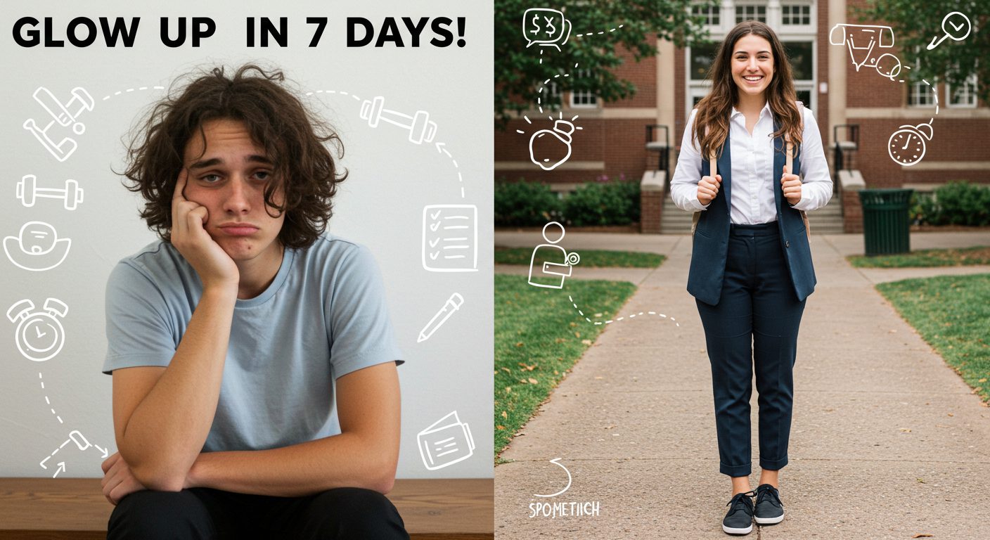 How to Glow Up as a Student in Just Seven Days