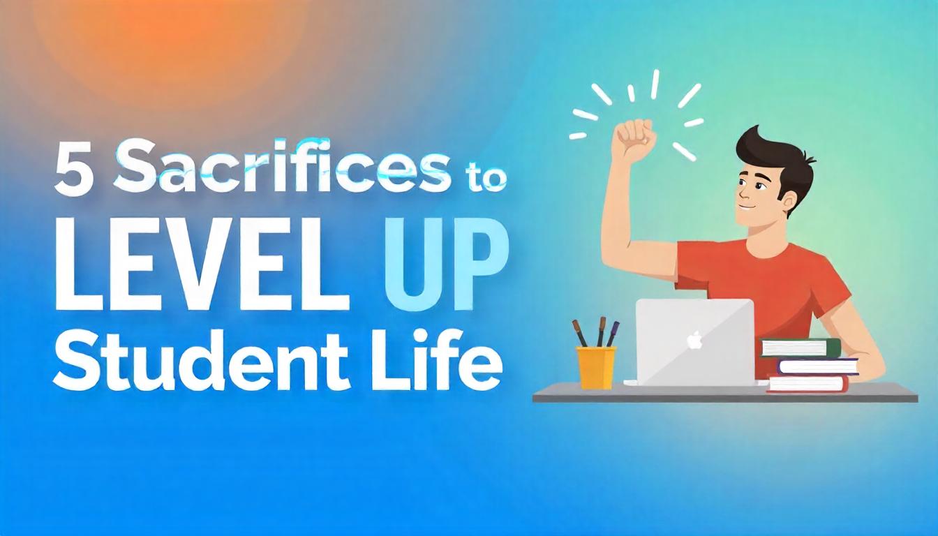 Sacrifices Every Student Needs to Make for Success